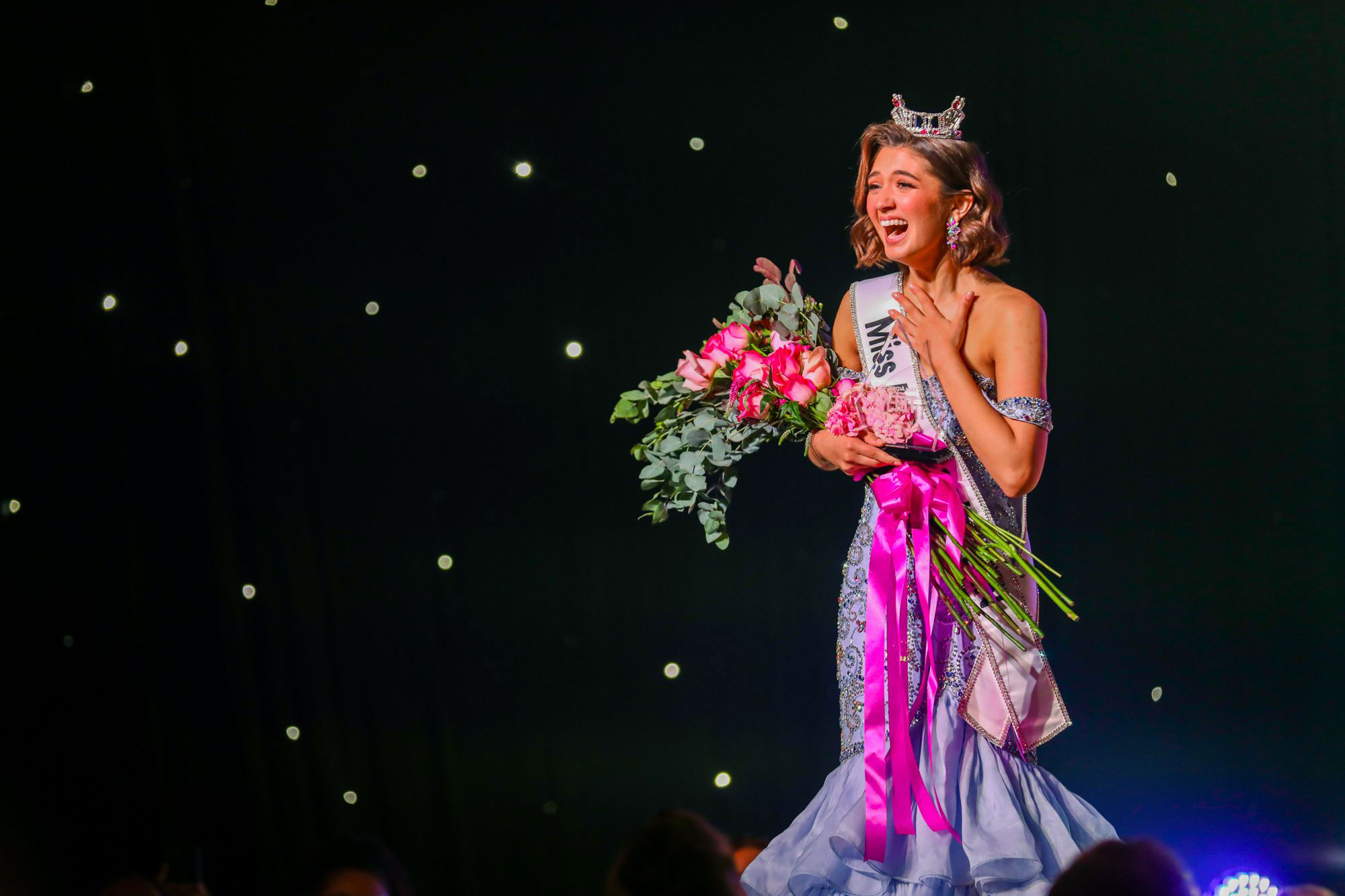 Miss America's Outstanding Teen Morgan Greco's crowning moment on stage